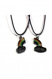 Best Friends Bulut Gökküşağı Kolye - 1