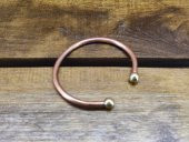 Ayarlanabilir Bakır Bileklik 17 cm Sağlık İçin  Takınız - 2