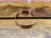 Ayarlanabilir Bakır Bileklik 17 cm Kalınlık 1 cm Sağlık İçin Takınız - 2