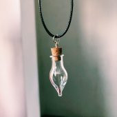 Karahindiba Fanus Kolye  Aksesuar Şık Hediyelik Süs Takı Hediye - 1