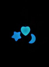 Gece Parlayan Ay Kolye Aksesuar Şık Kediyelik Süs Takı Trend - 2