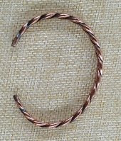 Ayarlanabilir Bakır Burgu Bileklik Sağlık İçin  Takınız - 5