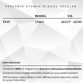 Fiat Linea için Bagaj Açma Kolu - 2