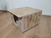 Küçük Kedi Evi Kulübesi Barınak Yuva Sağlam Dış Mekana Uygun - 3