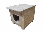 Osb Kedi evi - Düz Kedi Kafalı Kedi kulübesi Barınak Yuva Dış Mekana  Uygun - 2