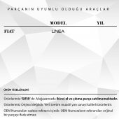 Fiat Linea için Benzin Deposu Açma Kolu - 2