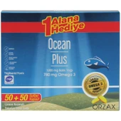 Ocean Plus 1200 mg Balık Yağı 100 Kapsül Ekonomik Paket - 1