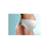 Chezmam Beli Dantelli Hamile Külot - Beyaz Small - 1