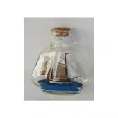 ŞİŞE GEMİ Dekoratif Hediyelik Ev Ofis Aksesuar - 1
