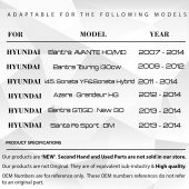 10 Adet Hyundai Kia için Direksiyon Kaplini Fiberi - 2