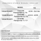 Volkswagen VW CARAVELLE için Kol Dayama Kolçak Burcu Demiri Sağ - 2