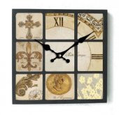 MB DUVAR SAATİ  Dekoratif Hediyelik Ev Ofis Aksesuarı - 1