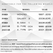 Jaguar S-Type, X-Type için Koltuk Dişlisi Metal Milli 16 cm - 2