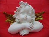 QQC DUVAR TİPİ MELEK 15,5X9,5X6 cm  Dekoratif Hediyelik Ev Ofis Aksesuarı - 1