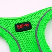 Tailpetz Air Mesh Harness Göğüs Tasması Neo Green 3XSmall - 5