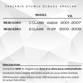 Mercedes C Class W203 için Klima Klepe Kapak Kol Motor Dişlisi - 2
