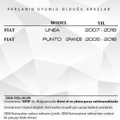 Fiat Linea, Punto Grande  için Yan Sol Kalorifer Difüzörü - 2