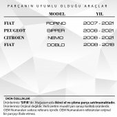 Fiat Fiorino,Peugeot Bıpper,Citroen Nemo için Yan Kalorifer Difüzörü - 2