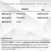 Renault Kangoo, Clio, Traffic 2 için Koltuk Ayar Kolu - 2 Adet - 2