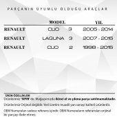 Renault Clio Laguna için Bagaj Kilit Parçası Plastiği - 3