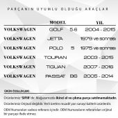 Volkswagen VW Passat için Bagaj Kilit Dişlisi - 2