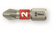 WERA PH2 x 25 mm Yıldız Bits Uç (3851/1 TS) - 2
