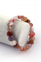 Madagaskar Akik Doğal Taş Bileklik 9 x 14 mm Özel Kesim thumbnail 1