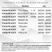 VW Touran, Passat, Polo, Golf, Tiguan için Bagaj Kilit Dişlisi ve Yayı - 2