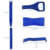 Universal Kapı Döşeme, Süs Çıtası Plastik Sökme Aparatı Seti - 2