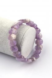 Ametist Doğal Taş Bileklik 9 x 14 mm Özel Kesim thumbnail 1