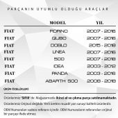 Citroen, Peugeot, Fiat, Alfa Romeo için Bagaj Kaput Ayar Lastiği - 4