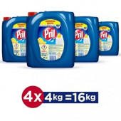 Pril Limon 4 kg 4'lü Sıvı Bulaşık Deterjanı - 1