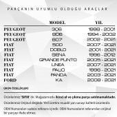 Ford Ka, Fiat, Peugeot için Radyatör Yedek Su Depo Kapağı 1.4 BAR - 3