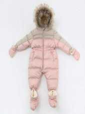 Benittokids Kız Bebek Astronot Tulum Pembe - 1