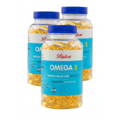 3 Kutu Balen Omega 3 Norveç Balık Yağı (Trigliserid) 1380 x 200 Softjel Omega3 - 1