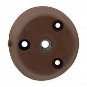 Mobilya Masa Sehpa Ayağı Bağlantı Aparatı Açılı Dereceli Ayak Tabanı Kahverengi (10 ADET) - 5