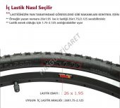 Hsgl Bisiklet 27.5 Jant İç ve Dış Lastik Set 27.5 x 2.35  Yol Şehir Dağ Bisiklet Yedek Parça - 6