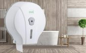 Vialli Mj1 Mini Jumbo Wc Kağıdı Dispenseri Beyaz - 1