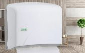 Vialli K1 Banyo Mutfak Lavabo Pratik Z Katlı Kağıt Havlu Dispenseri Kapasite 200 Kağıt Beyaz - 1