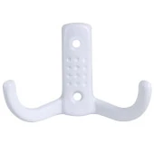 Noktalı Portmanto Vestiyer Duvar Dolap Elbise Askısı Beyaz Metal Mobilya Kapı Askılığı - 3