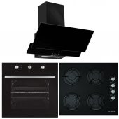 Alveus 6 Program Turbo Ankastre Cam Set - Siyah - 1