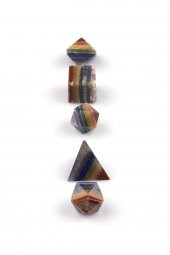 Çakra Doğal Taş Platonik Set - 3