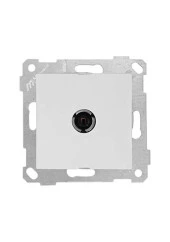 Makel Karea Beyaz Tv Prizi F Konnektörlü Çerçevesiz - 1