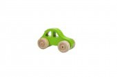 Woodnjoy Hareketli Ahşap Mini araba (yeşil) - 1