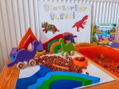 Woodnjoy Hareketli Ahşap Mini Dinazor (yeşil) - 3