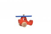 Woodnjoy Hareketli Ahşap Mini Uçak - 1