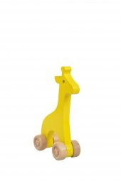Woodnjoy Hareketli Ahşap Mini Zürafa (sarı) - 2