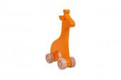 Woodnjoy Hareketli Ahşap Mini Zürafa (turuncu) - 1