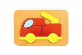 Woodnjoy İtfaiye Ahşap Puzzle & Denge Oyunu - 4