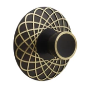 Dinar Mobilya Mutfak Çekmece Dolap Dolabı Kapak Kulpu Kulpları Kulbu 32 Mm Siyah Gold Metal Kulp thumbnail 1